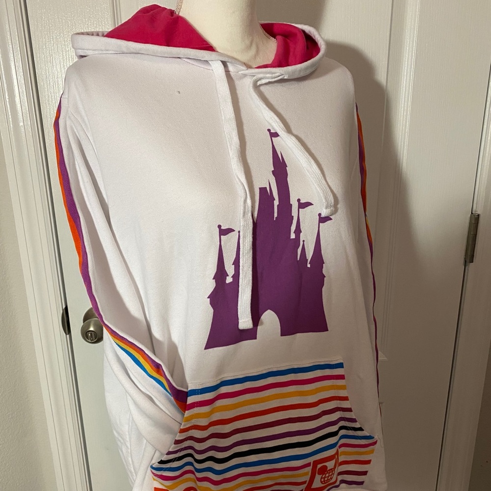 Rainbow Walt Disney world hoodie 2XL